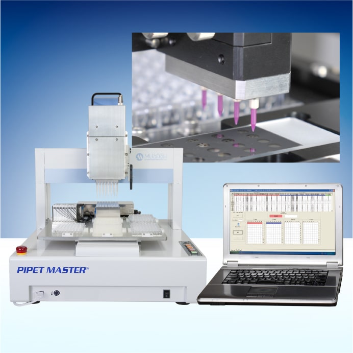 High-precision desktop dispenser applying adhesive in a controlled pattern