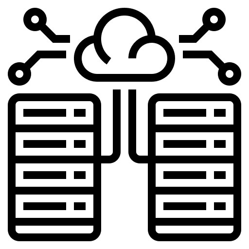 Icon representing a liquid cooling solution for efficient data centre cooling.
