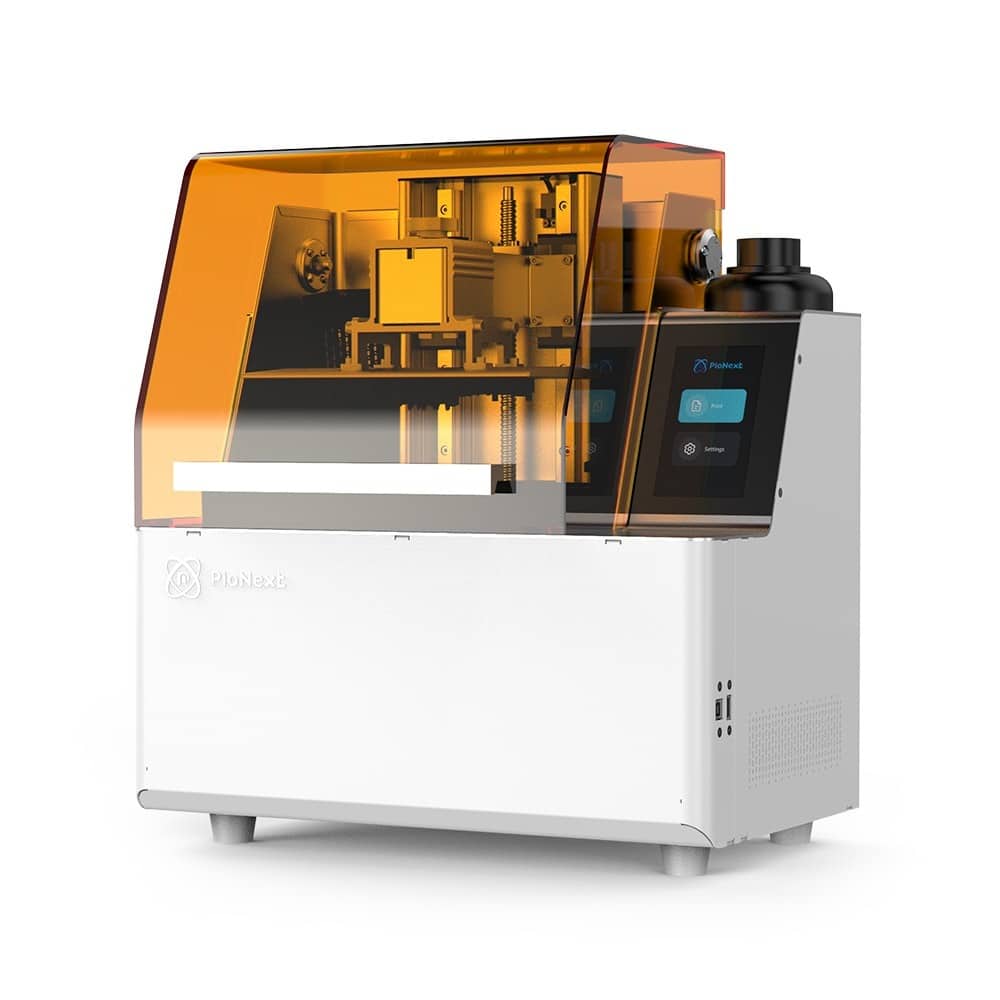 DJ89 PLUS LCD 3D printer with enclosed build chamber and touchscreen control