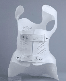 3D printed custom orthotic brace for orthotics and prosthetics applications
