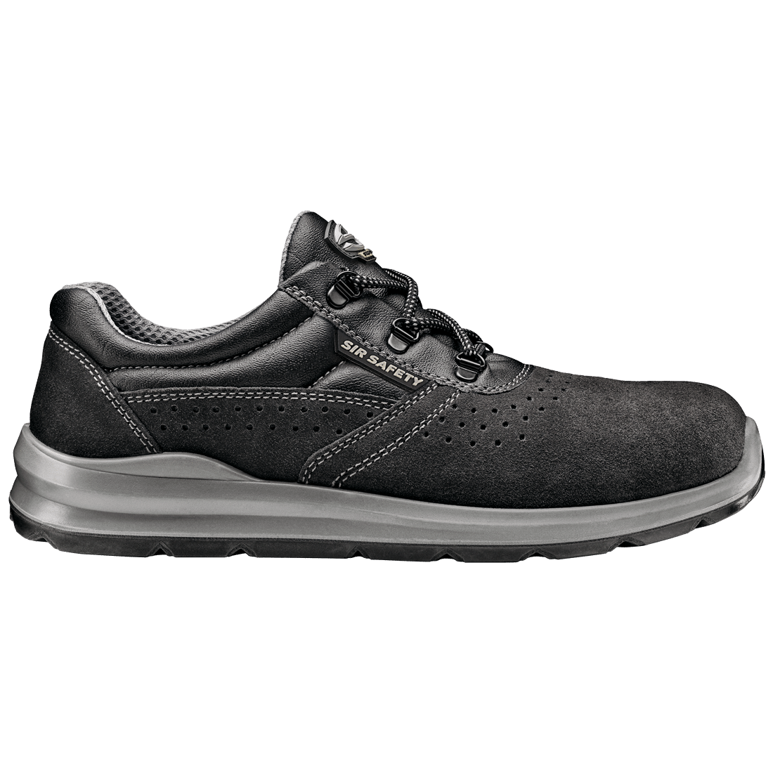 GREY FOBIA LOW shoe - Sir Safety safety shoe by ProfTek Australia