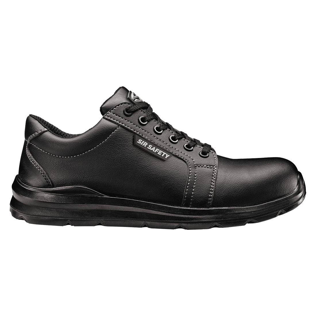 LOW BLACK FOBIA shoe - Sir Safety safety shoe by ProfTek Australia