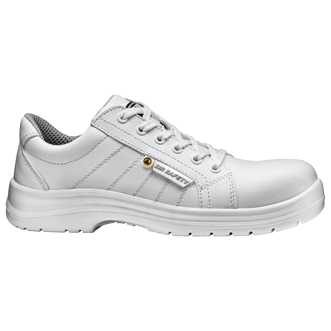 WHITE FOBIA LOW shoe - Sir Safety safety shoe by ProfTek Australia