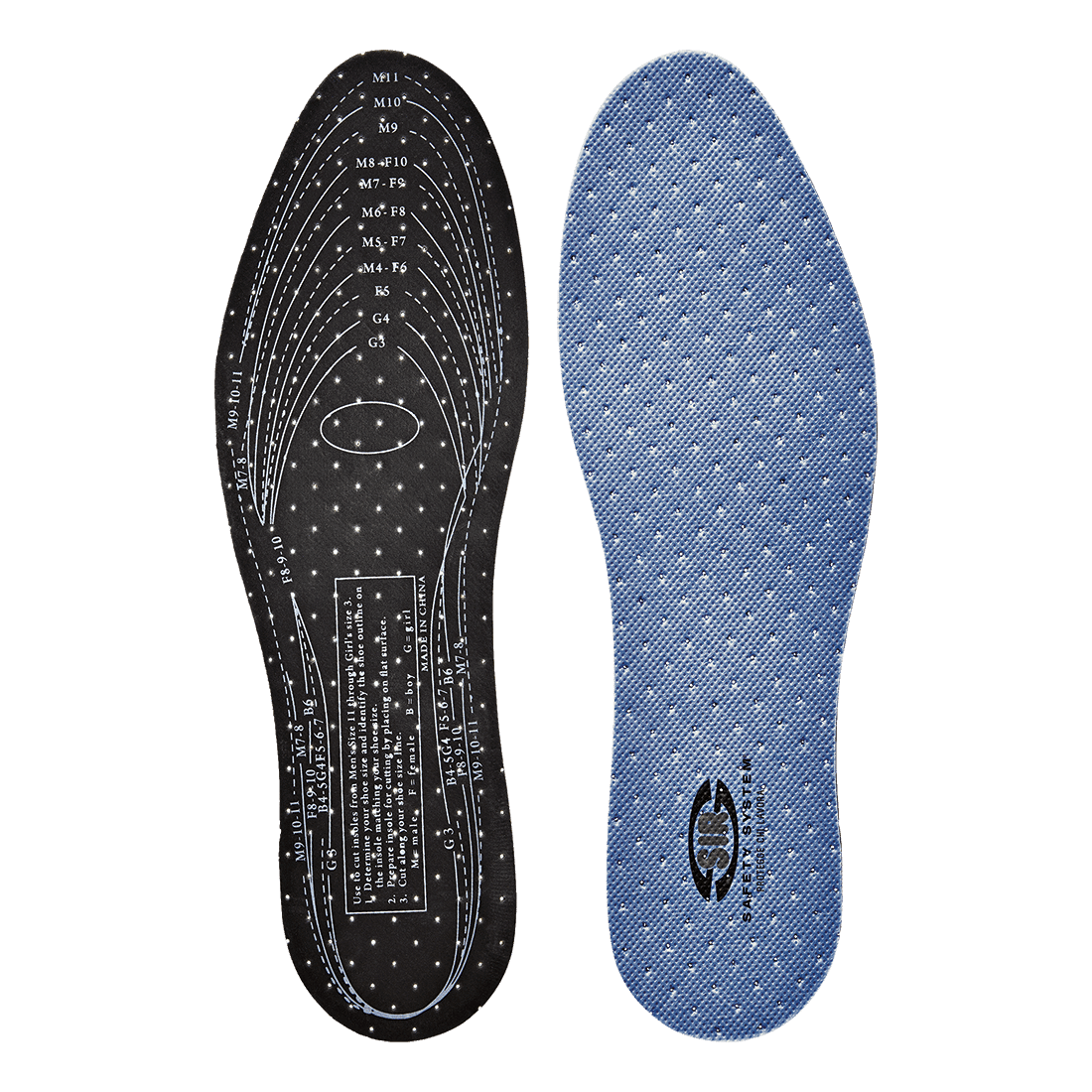 ORTOX footbed - Sir Safety footbed insole by ProfTek Australia