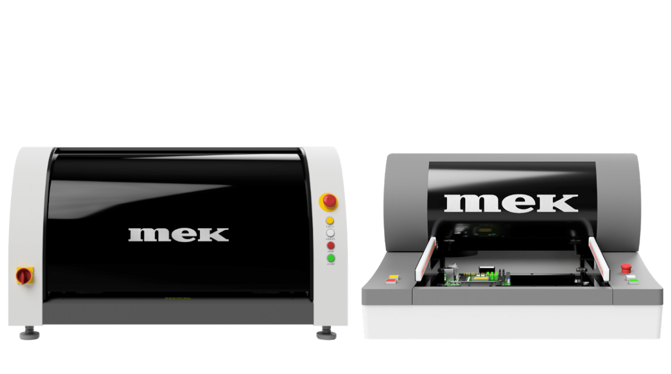 MEK PowerSpector JSAz selective 3D AOI desktop inspection system for SMT PCBs - Proftek Australia NZ