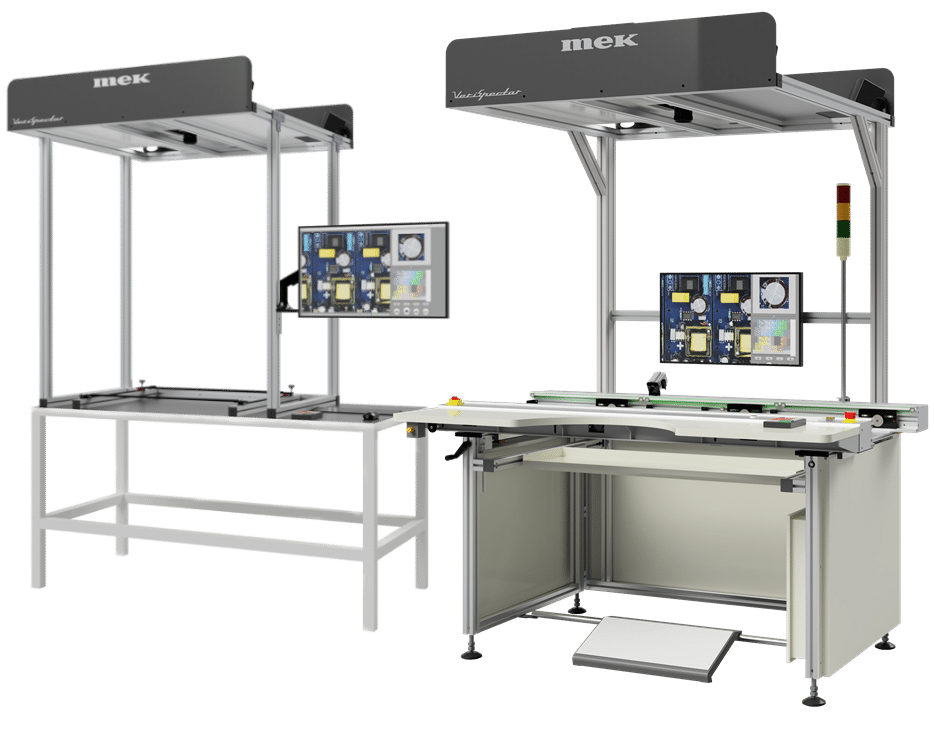 MEK VeriSpector through-hole THT AOI inspection system for post-wave solder PCBs - Proftek Australia NZ