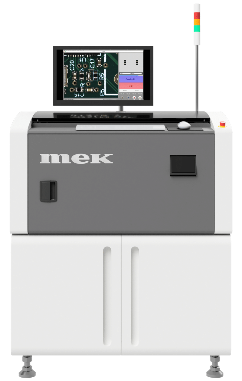 MEK iSpector JDz compact entry-level inline AOI system for SMT PCB inspection - Proftek Australia NZ