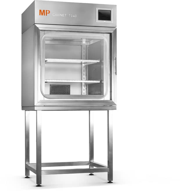 MP Dry Cabinet T140 – high temperature baking cabinet for MSD re-baking