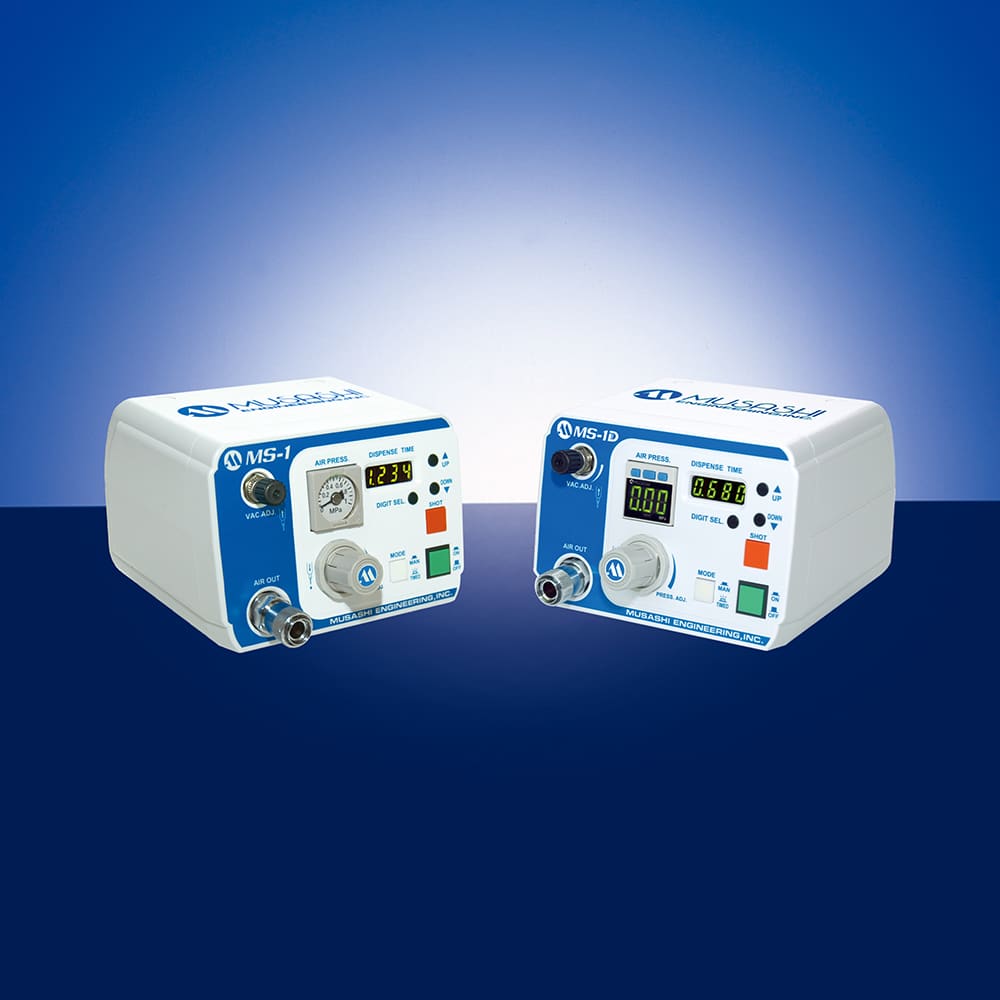Musashi SMART SHOT MS-1 and MS-1D compact air pulse dispenser controller
