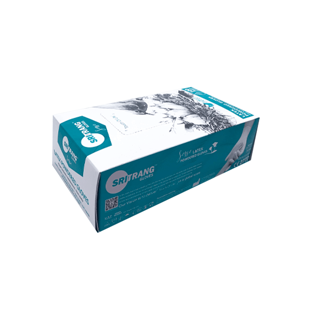 SENSE GLOVE POWDERED LX01 (100 PC) MA2019