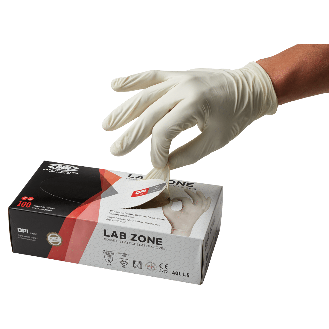 LAB ZONE GLOVE (BOX 100 PCS) MA2021