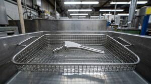 Novec alternative solvent cleaning a medical implant in a vapour degreasing machine